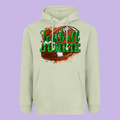 Heavyweight Hoodie football junkie