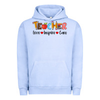 Teacher Love Inspıre Care Wıth  And Pen Urban Hoodie | Teevron