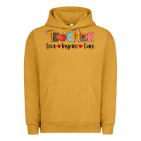 Pigment Peanut Butter teacher love inspıre care wıth  and pen Urban Hoodie - Artiststas