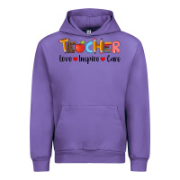Tulip teacher love inspıre care wıth  and pen Urban Hoodie - Artiststas