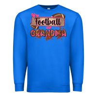 True Royal football grandma with leopard Premium Sweatshirt - Zillion Design Studio