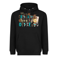 Black more espresso less depresso Heavyweight Hoodie - Zillion Design Studio