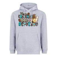 Heather Grey more espresso less depresso Heavyweight Hoodie - Zillion Design Studio