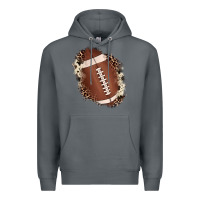 Rock football cowhide leopard patch Premium Hoodie - JahusDesignShop