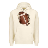 Tofu football cowhide leopard patch Premium Hoodie - JahusDesignShop