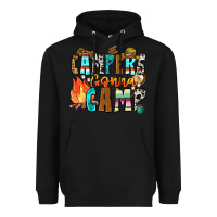 Black campers gonna camp Heavyweight Hoodie - Zillion Design Studio