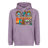 Campers Gonna Camp Heavyweight Hoodie | Teevron
