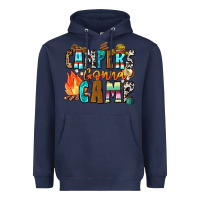 Navy campers gonna camp Heavyweight Hoodie - Zillion Design Studio