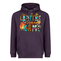Plum campers gonna camp Heavyweight Hoodie - Zillion Design Studio