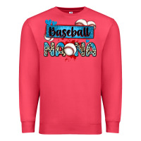 Cardinal baseball nana with leopard Premium Sweatshirt - Zillion Design Studio