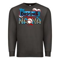 Smoke baseball nana with leopard Premium Sweatshirt - Zillion Design Studio