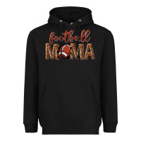 Black football mama Heavyweight Hoodie - texasbilliewilder