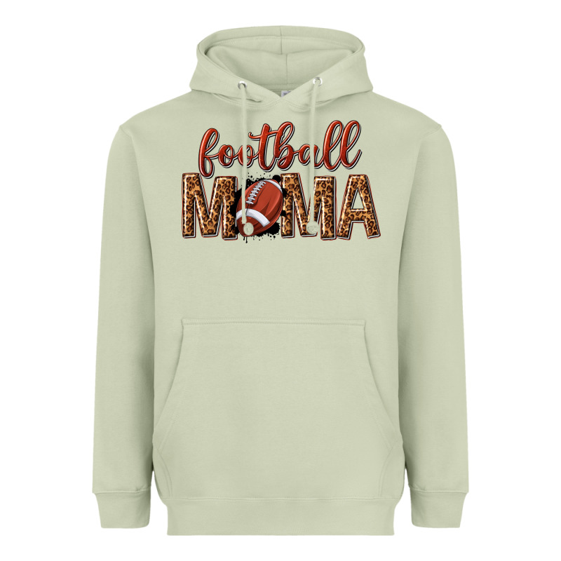 Football Mama Heavyweight Hoodie by texasbilliewilder | Teevron