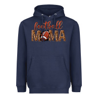 Navy football mama Heavyweight Hoodie - texasbilliewilder