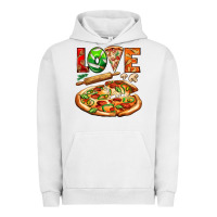 Pigment Lunar Rock love pizza Urban Hoodie - AdoDesignShop