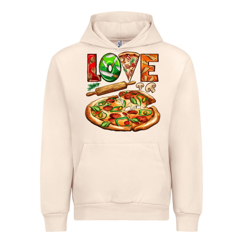Love Pizza Urban Hoodie by AdoDesignShop | Teevron