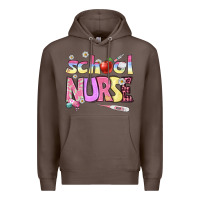 Coffee school nurse Premium Hoodie - BundleAndBundleShop