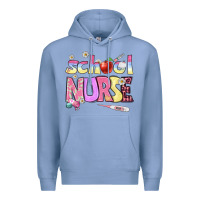 Colony Blue school nurse Premium Hoodie - BundleAndBundleShop
