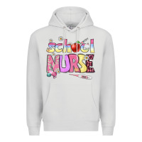 Dove Grey school nurse Premium Hoodie - BundleAndBundleShop