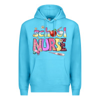 Ocean Blue school nurse Premium Hoodie - BundleAndBundleShop