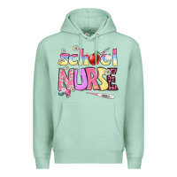 Seafoam school nurse Premium Hoodie - BundleAndBundleShop