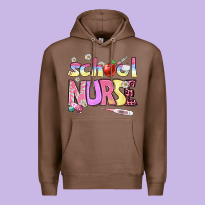 School Nurse Premium Hoodie Designed By Bundleandbundleshop