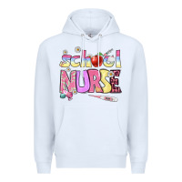 White school nurse Premium Hoodie - BundleAndBundleShop