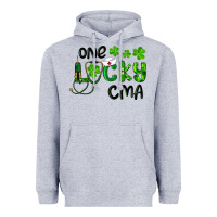 Heather Grey one lucky certified medical assistant cma Heavyweight Hoodie - RanaPortraitStore