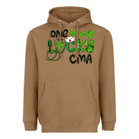 Toasted Coconut one lucky certified medical assistant cma Heavyweight Hoodie - RanaPortraitStore