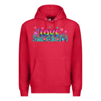 Cardinal lgbt love with hearts and stars Premium Hoodie - AdoDesignShop