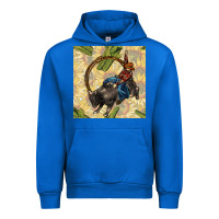 Cobalt rodeo seamless pattern Urban Hoodie - BundleAndBundleShop