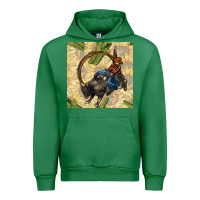 Emerald rodeo seamless pattern Urban Hoodie - BundleAndBundleShop