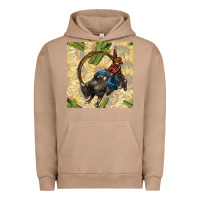 Pigment Burro rodeo seamless pattern Urban Hoodie - BundleAndBundleShop