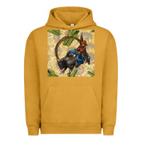 Pigment Peanut Butter rodeo seamless pattern Urban Hoodie - BundleAndBundleShop