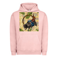 Pigment Salmon rodeo seamless pattern Urban Hoodie - BundleAndBundleShop