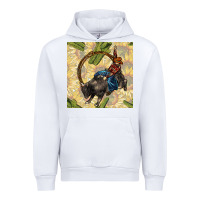 White rodeo seamless pattern Urban Hoodie - BundleAndBundleShop