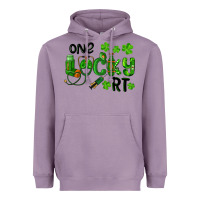 Lavender One Lucky Respiratory Terapist Heavyweight Hoodie - RanaPortraitStore