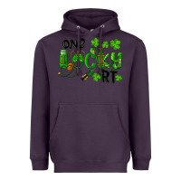 Plum One Lucky Respiratory Terapist Heavyweight Hoodie - RanaPortraitStore