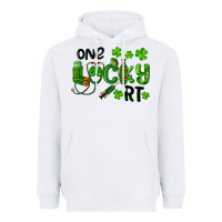 White One Lucky Respiratory Terapist Heavyweight Hoodie - RanaPortraitStore