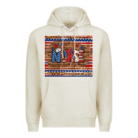 Oatmeal Heather american nurse tumbler Premium Hoodie - BundleAndBundleShop