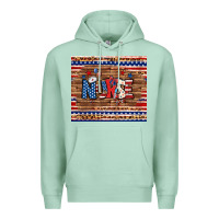 Seafoam american nurse tumbler Premium Hoodie - BundleAndBundleShop