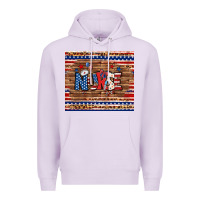 Lilac american nurse tumbler Premium Hoodie - BundleAndBundleShop
