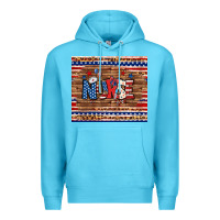 Ocean Blue american nurse tumbler Premium Hoodie - BundleAndBundleShop