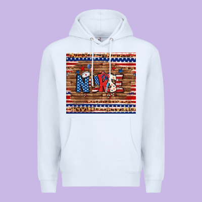 American Nurse Tumbler Premium Hoodie Designed By Bundleandbundleshop