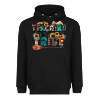 Black teaching my tribe Heavyweight Hoodie - Zillion Design Studio