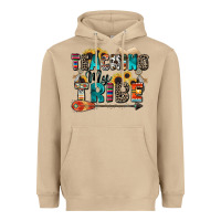 Mushroom teaching my tribe Heavyweight Hoodie - Zillion Design Studio