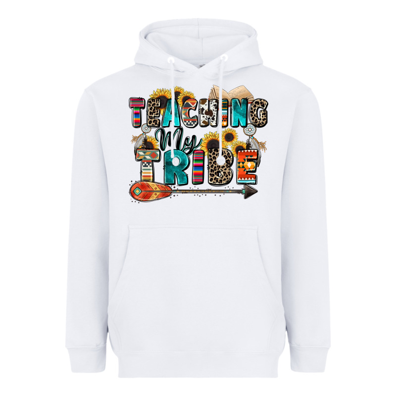 Teaching My Tribe Heavyweight Hoodie by Zillion Design Studio | Teevron