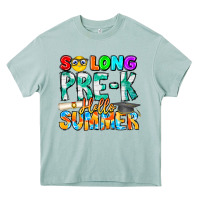 Arona So Long Pre K Hello Summer Heavy Core Tee - CowhideDigitalArt