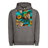 Pigment Tornado appaloosa horses and sunflowers seamless pattern Urban Hoodie - BundleAndBundleShop