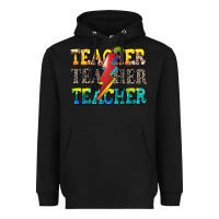 Black teacher teacher Heavyweight Hoodie - Zillion Design Studio